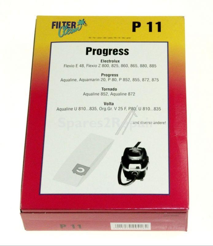 Filterclean Vacuum Cleaner Bags - P11 000245-k Paper Dust Bag X4 + 1mf