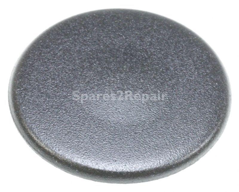 Mechanical Components - C00064918 482000027179 Burner Cap Auxiliary Black Semi Gloss [Whirlpool Indesit]