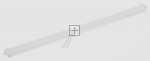 Profile - 4834600100 C00867280 Evaporator Trim 393mm [Arcelik]