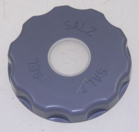 Plug For Salt Container - C00317106 480140102405 Threaded Cap Water Softener T-p [Whirlpool Indesit]