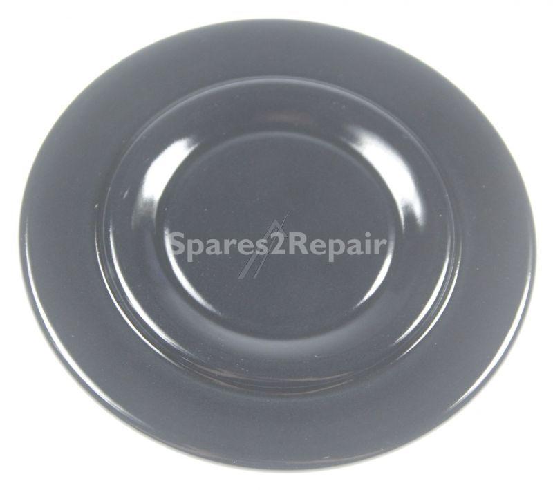 Burner Cap - C00326328 481010714675 Burner Cap R Black Glossy He [Whirlpool Indesit]