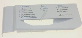 Detergent Dispenser Cover - C00277691 482000031392 Drawer Handle White [Whirlpool Indesit]