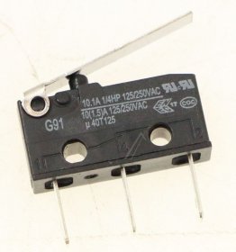 Microswitch For Home Appliance - 5750610100 C00875475 Microswitch (zing_ear_g9110-250d02d1) [Arcelik]