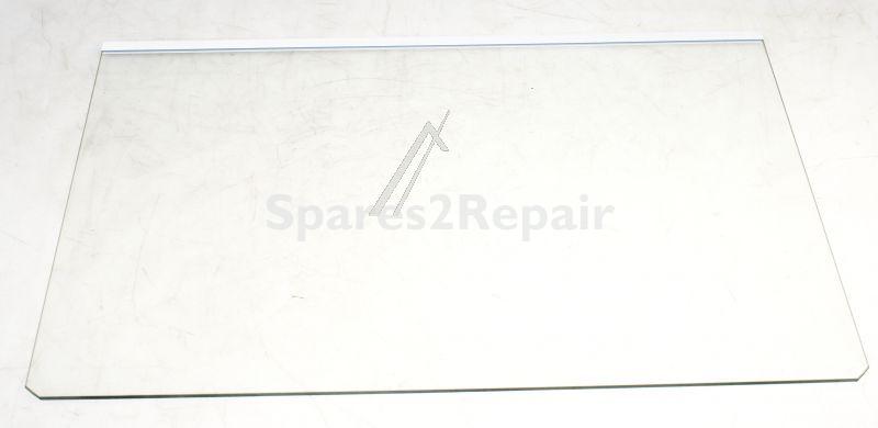 Glass Panel - 4331651400 C00879557 Printed Glass Shelf Assembly-b760 [Arcelik]