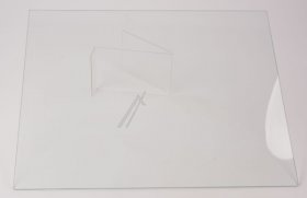 Glass Panel - 140114305125 Glass Plate With Frames Black 60cm [Electrolux Aeg]