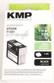 Kmp Cartridge - 1618 4001 E166 Inkjet Black 25ml