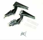 Door Hinges For Fridges - C00374237 484000000971 Hinge Set Ht K02 (dx + Sx) [Whirlpool Indesit]