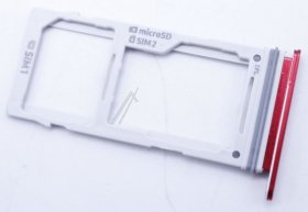Samsung Sim card Holder - Gh98-43759h Assembly Deco-sim Tray_dual_zr