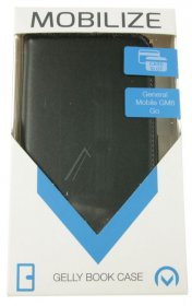 Mobilize Leather Bag Gsm - Classic Gelly Wallet Book Case Suitable For General Mobile Gm8 Go Black