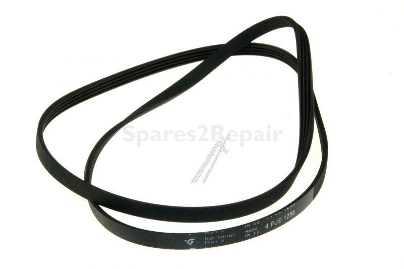 Poly v belt J - C00055042 482000026923 V-belt J4 1260-1258mm [Whirlpool Indesit]