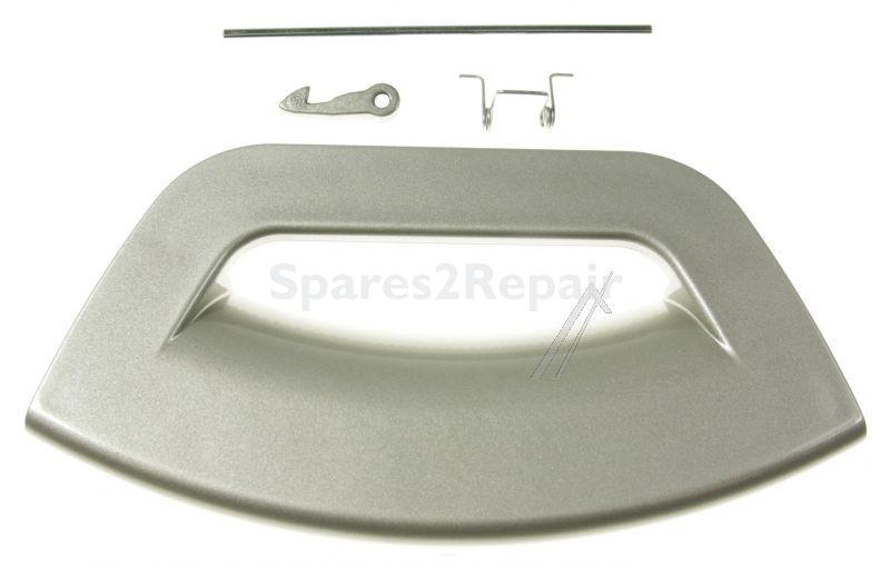 Door Handles - C00287391 482000088444 Door Handle Kit - Metalic Futura [Whirlpool Indesit]