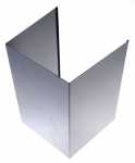 Elica Chimney Flue - Tbv0176990a Chimney Shaft Bottom Antracite