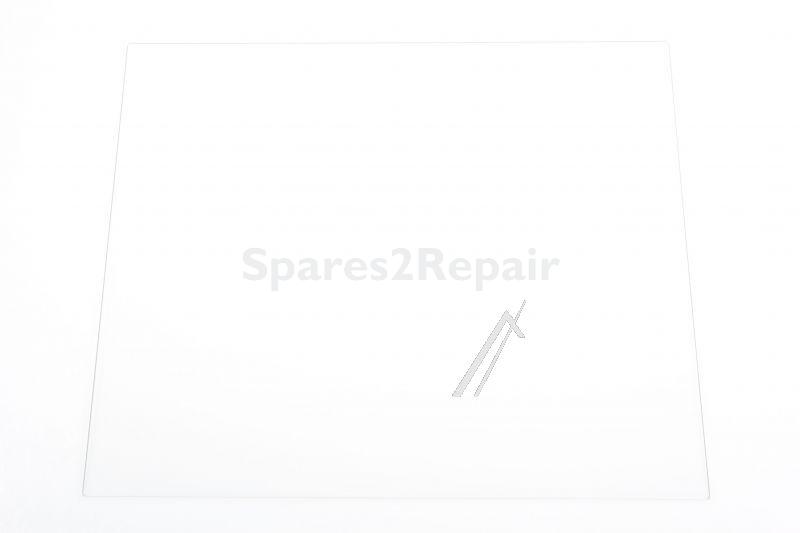 Oven inner Door Glass - 3429349032 Door Glass 466 5x384 5 [Electrolux Aeg]