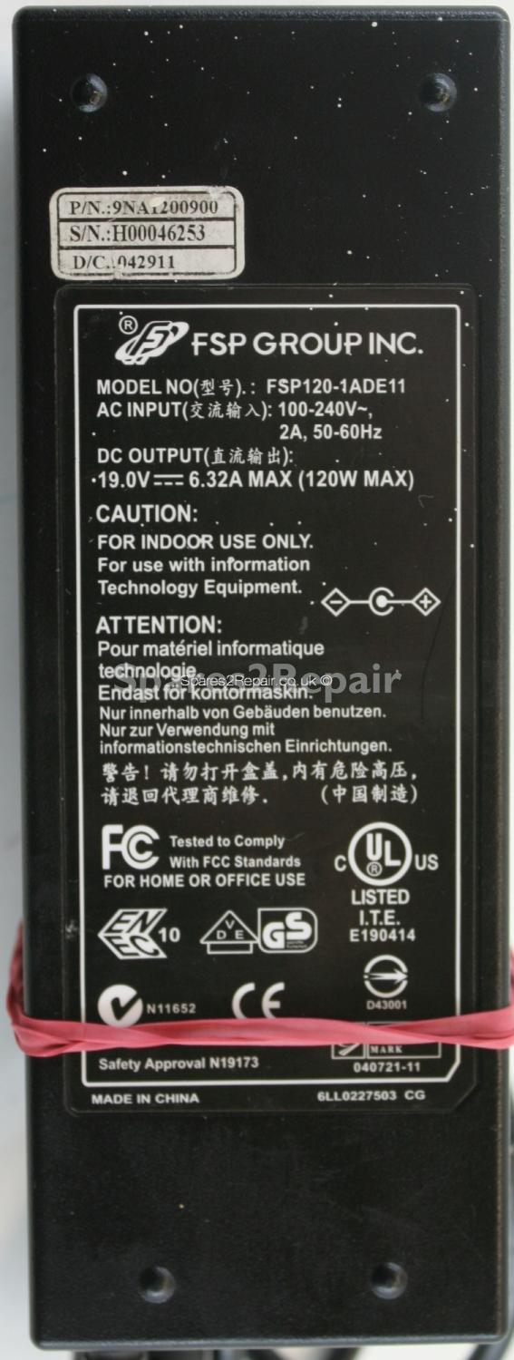 FSP Group Inc - Charger - FSP120-1ADE11 - 19V 6.32A (Original)