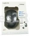 Logilink Wireless Mouse - Mouse Wireless Bk - ID0160