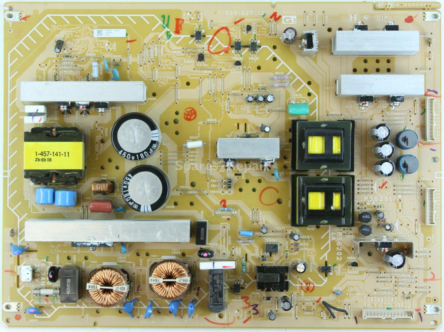 Sony KDL-40S2030 - Power Supply - 1-869-027-12 - A1169591E
