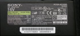 Sony - Charger - PCGA-AC16V6 - 16V 4A (Original)