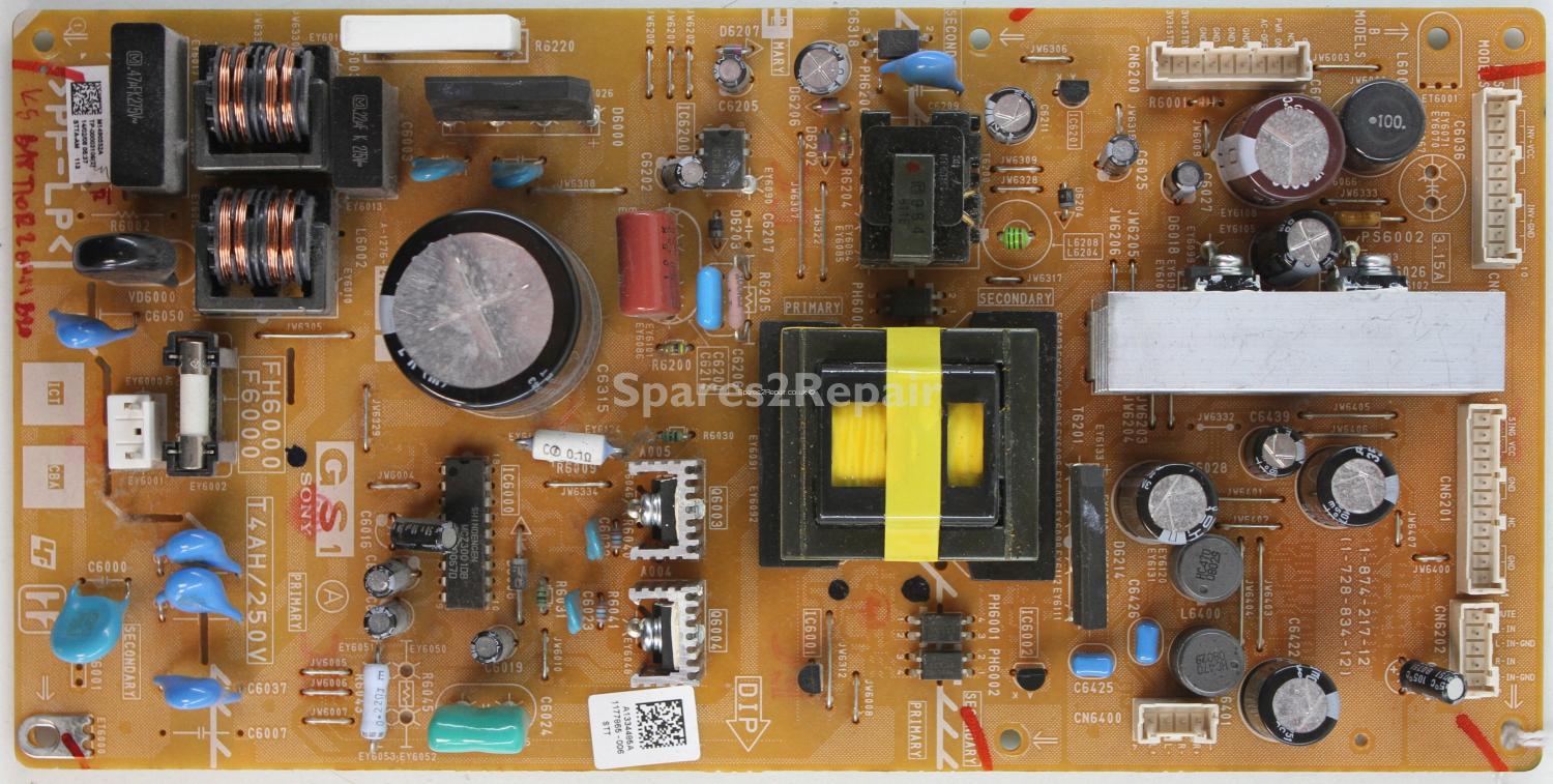 Sony KDL-20S3000 - PSU - 1-874-217-12 - 1-728-834-12 - A-1276-471-A - A1334485A