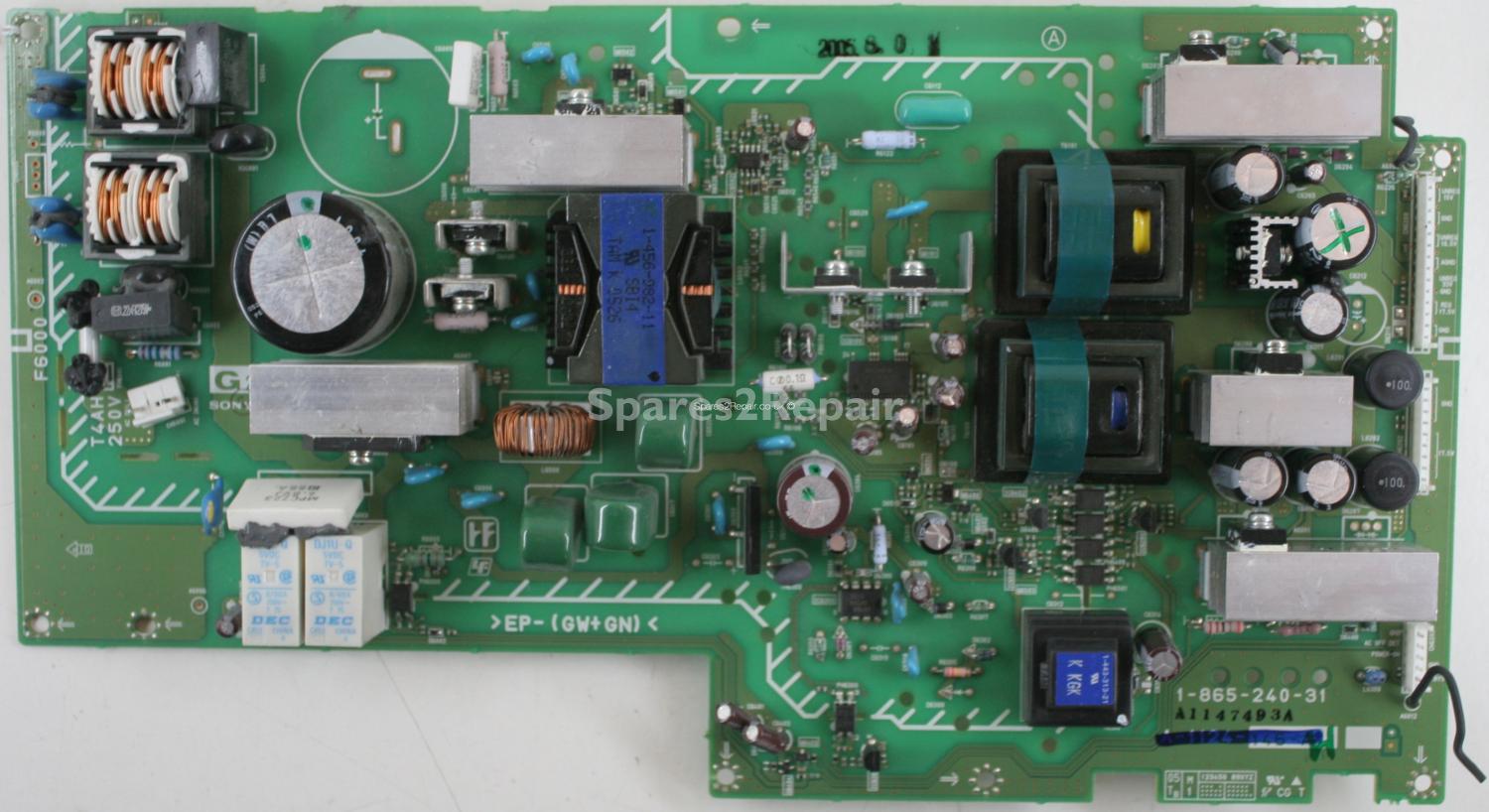 Sony KDL-S32A12U - PSU - 1-865-240-31 - A-1124-146-A - A1147493A