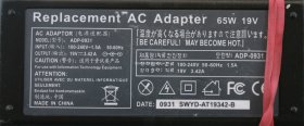 Unbranded - Charger - ADP-0931 - 19V 3.42A